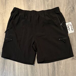 Nomolen Women's Black Athletic Shorts. NWT. Size XL